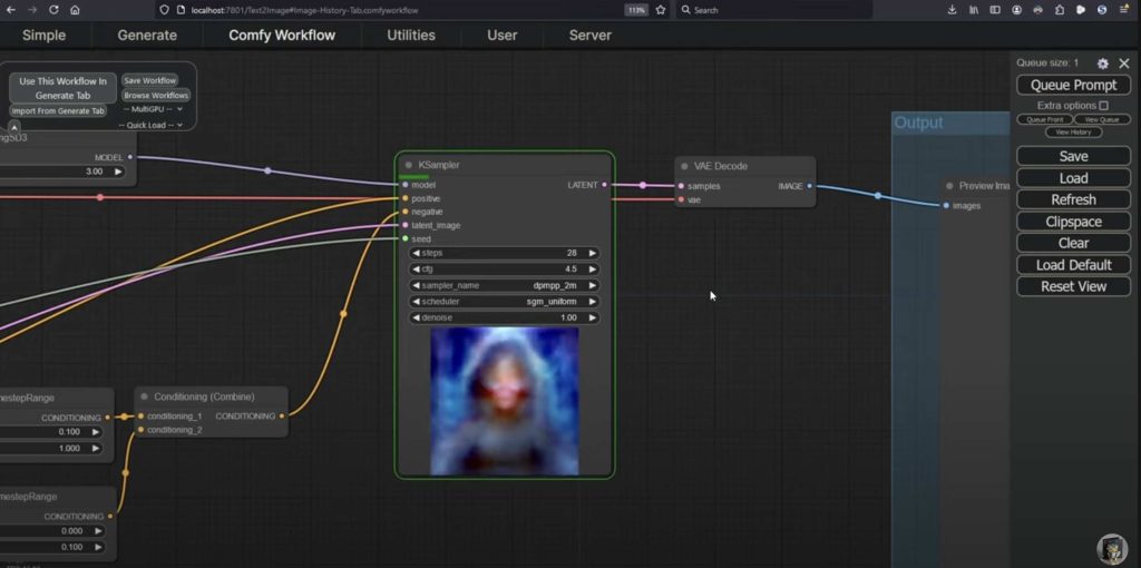 Stable Diffusion screen shot
