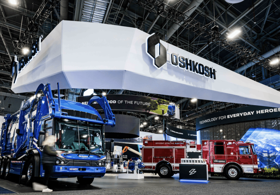 Oshkosh unveils EV tech for new electric and AI-powered specialty vehicles