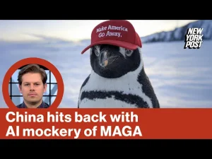 China fuels trade war with AI-generated posts of Trump, Musk lacing up Nikes in a factory