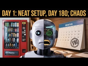 AI Managed a Vending Machine for 6 Months… It Called the FBI