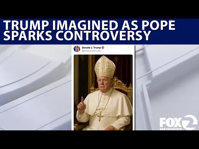 Trump posts AI-generated picture dressed as pope