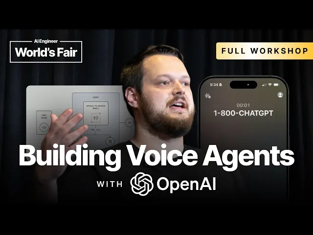Building voice agents with OpenAI