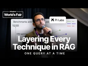 Layering every technique in RAG, one query at a time – David Karam, Pi Labs (fmr. Google Search)