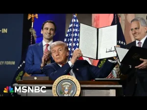 No ‘woke AI’: Trump’s new ‘America First’ plan raise big questions about the future of tech